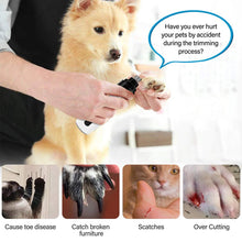 Rechargeable Electric Dog Nail Grinder - Quiet Pet Paw Grooming Tool