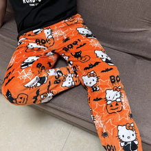 Cosy Fleece Hello Kitty Pyjama Pants - Women's Winter Cartoon Pants