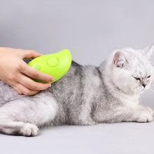 3-in-1 Cat & Dog Steam Brush: Grooming & Massage