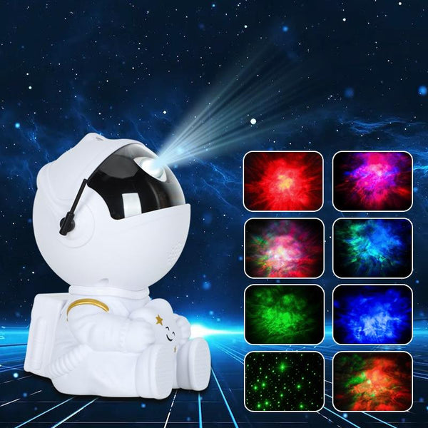 Galaxy Astronaut Night Light: Home Room Decor & Gift