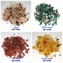 Natural Stones Gravel Crystals – Healing Tumbled Quartz & Agate Gemstones for Home & Aquarium Decor