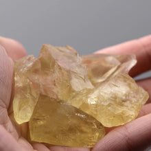 Natural Brazilian Topaz Raw Quartz Crystal Specimen – Yellow Mineral Stone for Home Decor and Aquariums