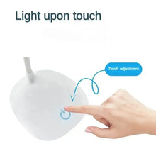 Portable LED Desk Lamp - USB Rechargeable, Touch Dimming, Eye Protection