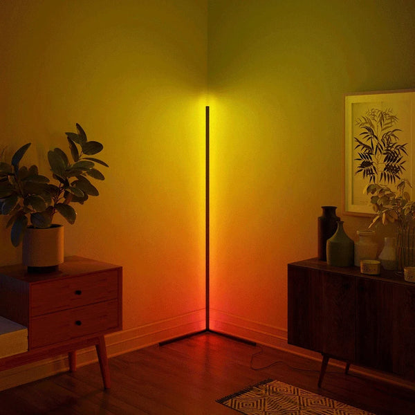 Smart RGB Floor Lamp with Music Sync & 16M Colors | APP & Remote Control